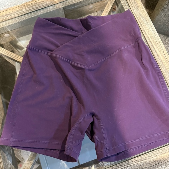 Purple Buffbunny Siren Crossover Shorts - Picture 1 of 4